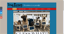 Desktop Screenshot of dogkrazy.com